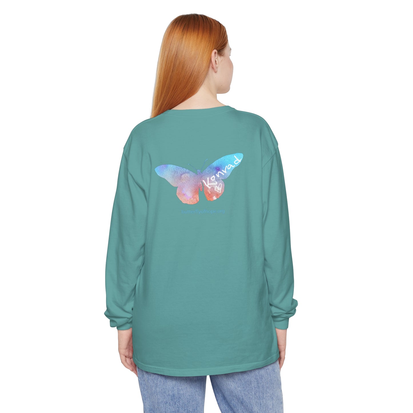 Unisex Garment-dyed Long Sleeve T-Shirt