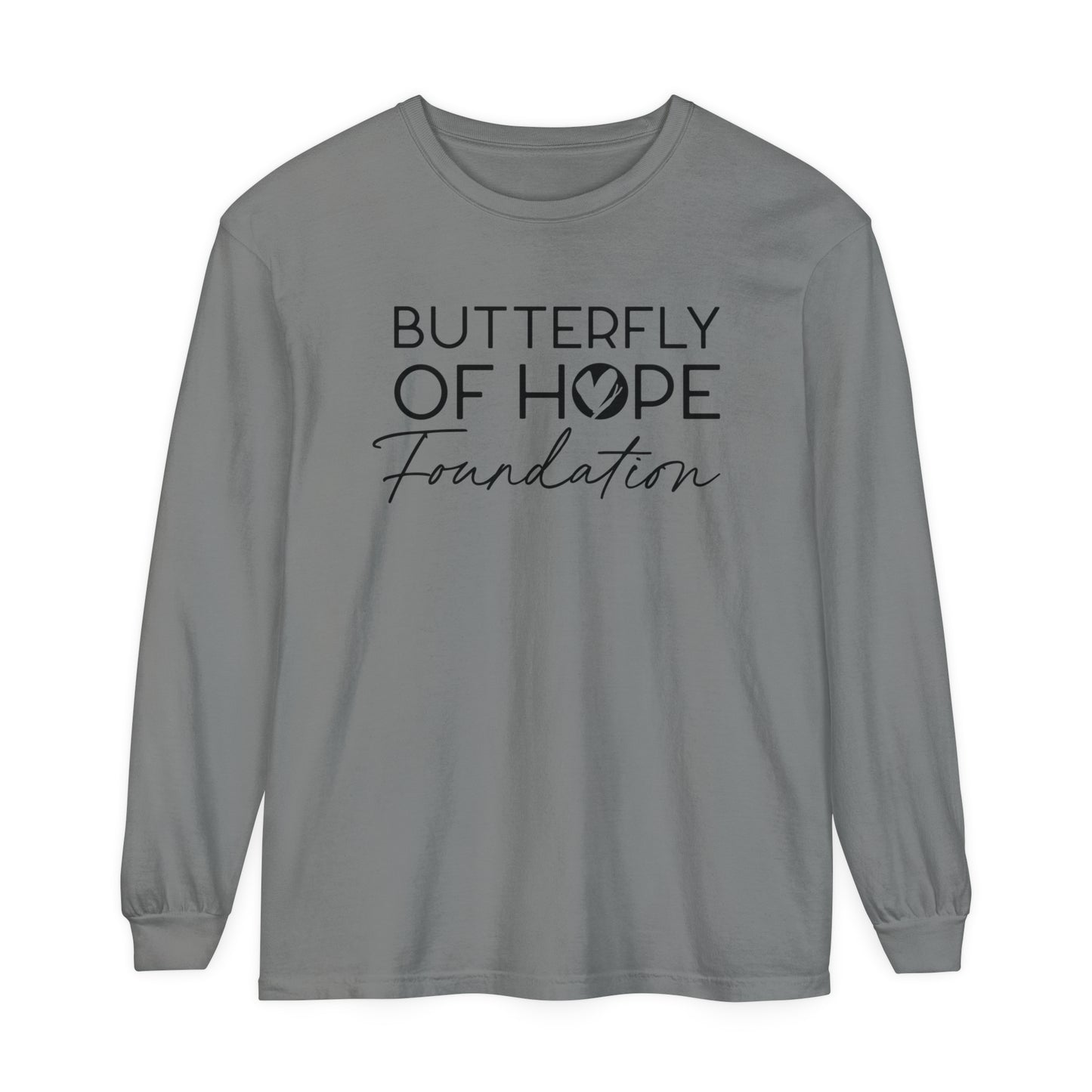 Unisex Garment-dyed Long Sleeve T-Shirt