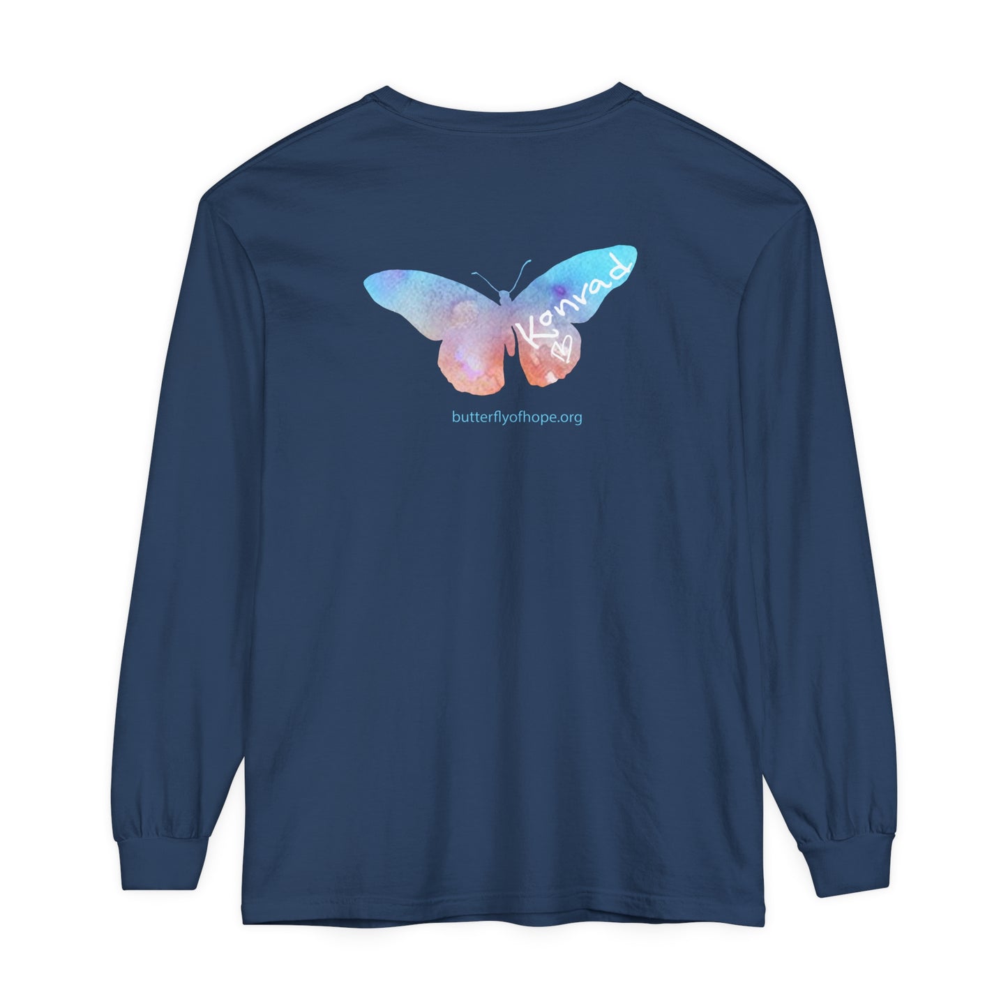 Unisex Garment-dyed Long Sleeve T-Shirt