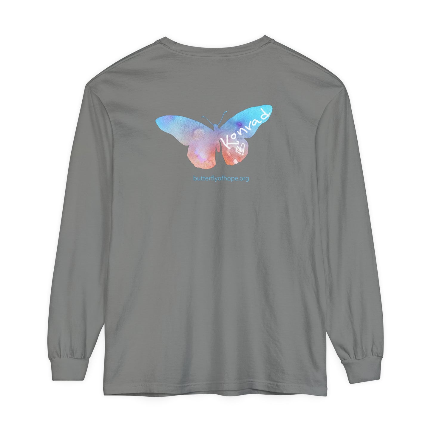 Unisex Garment-dyed Long Sleeve T-Shirt