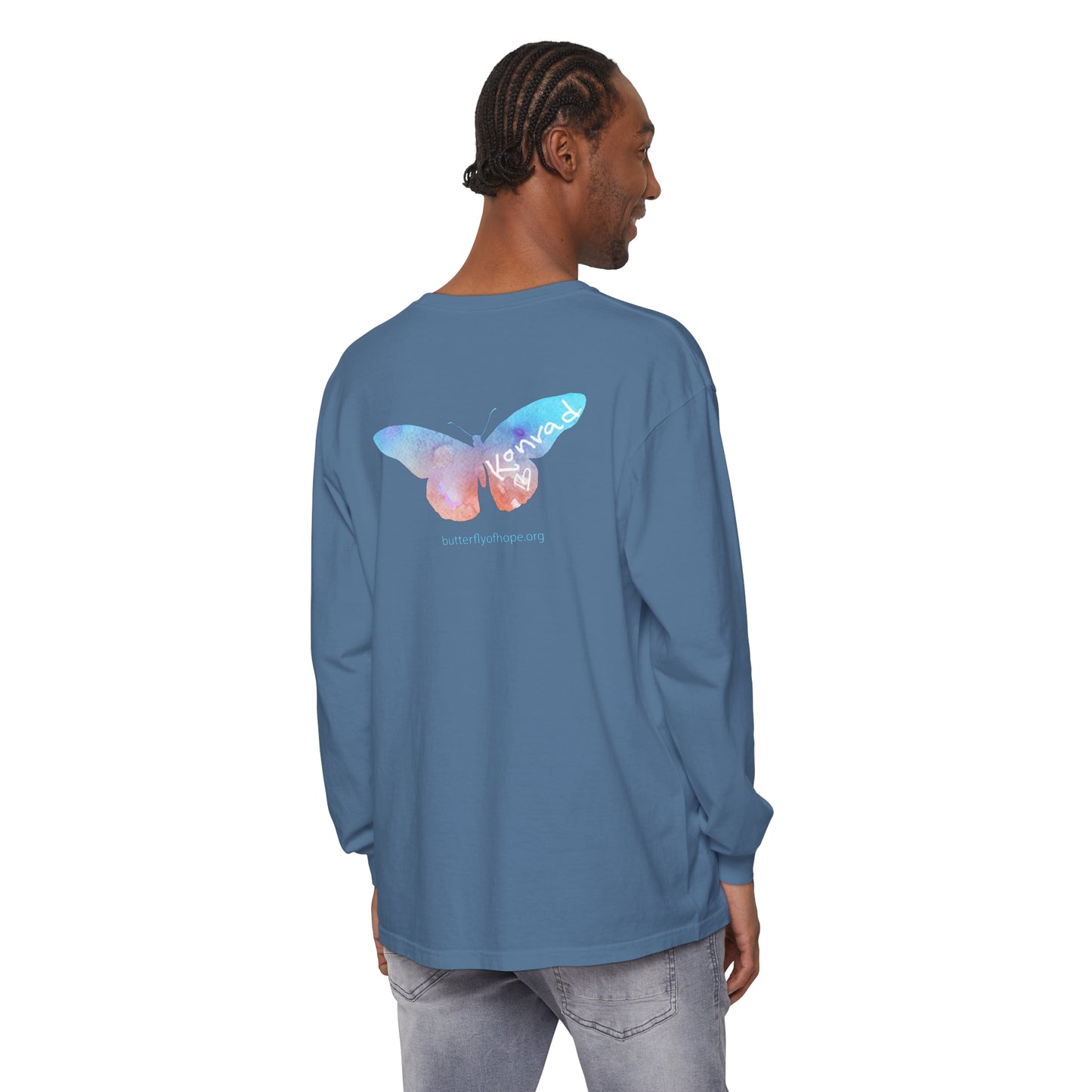 Unisex Garment-dyed Long Sleeve T-Shirt