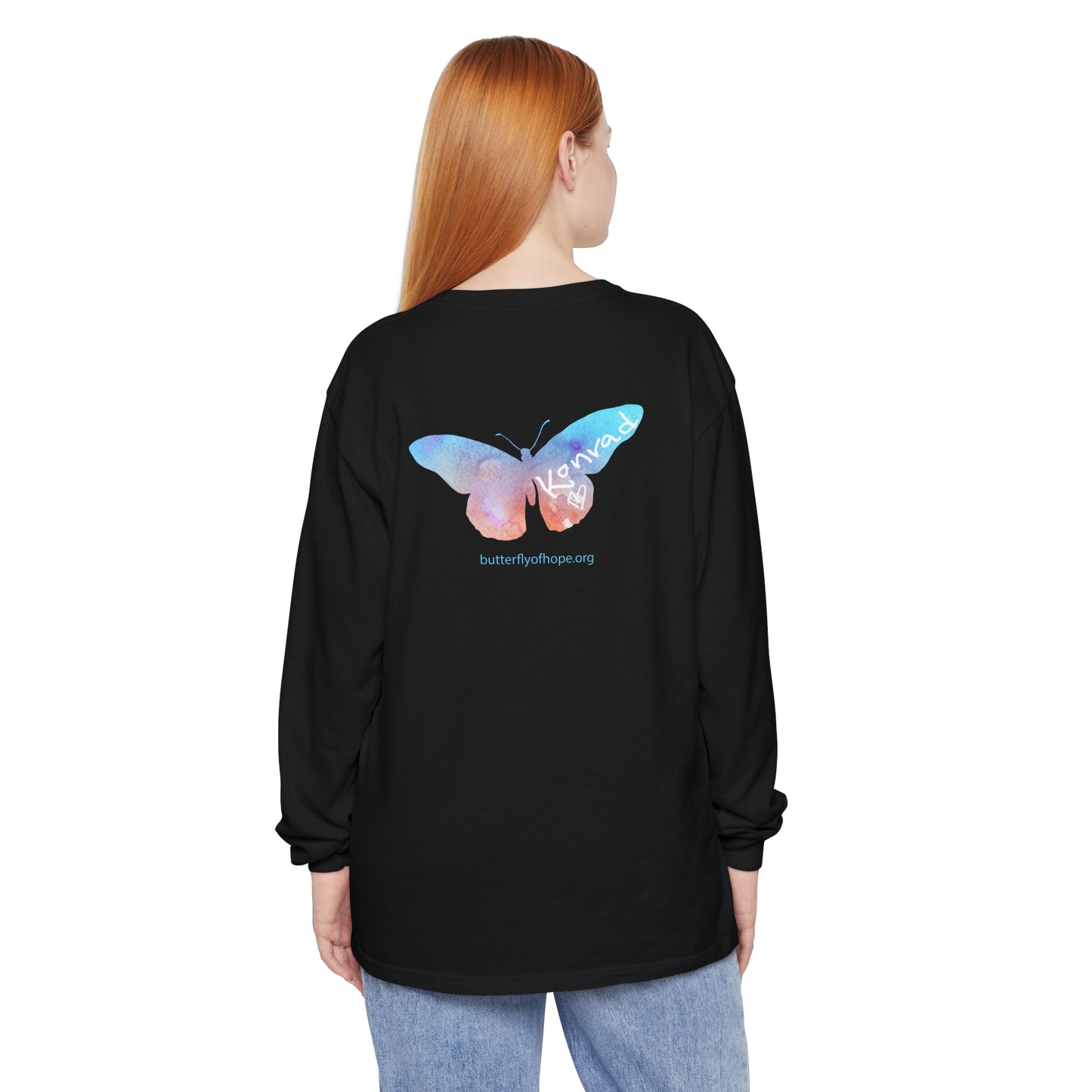Unisex Garment-dyed Long Sleeve T-Shirt