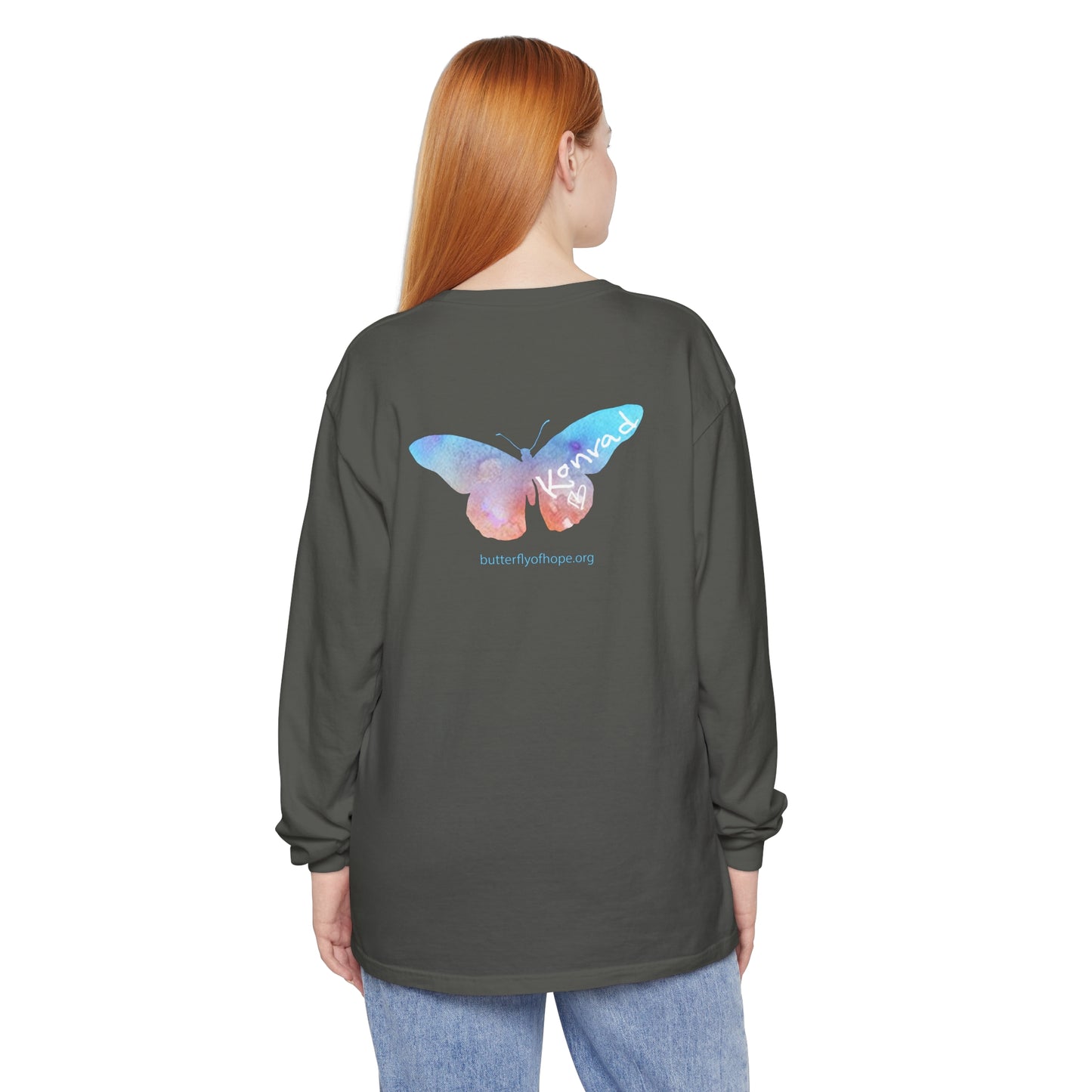 Unisex Garment-dyed Long Sleeve T-Shirt