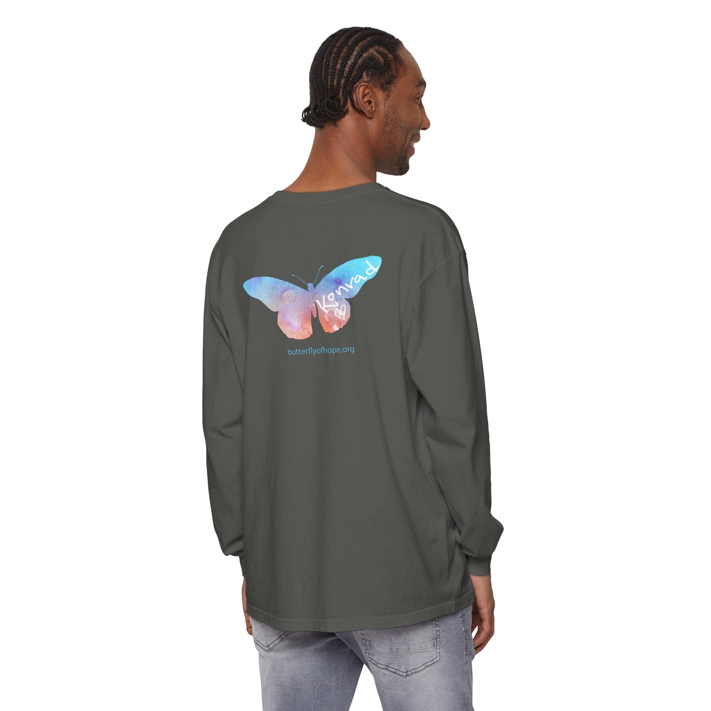 Unisex Garment-dyed Long Sleeve T-Shirt