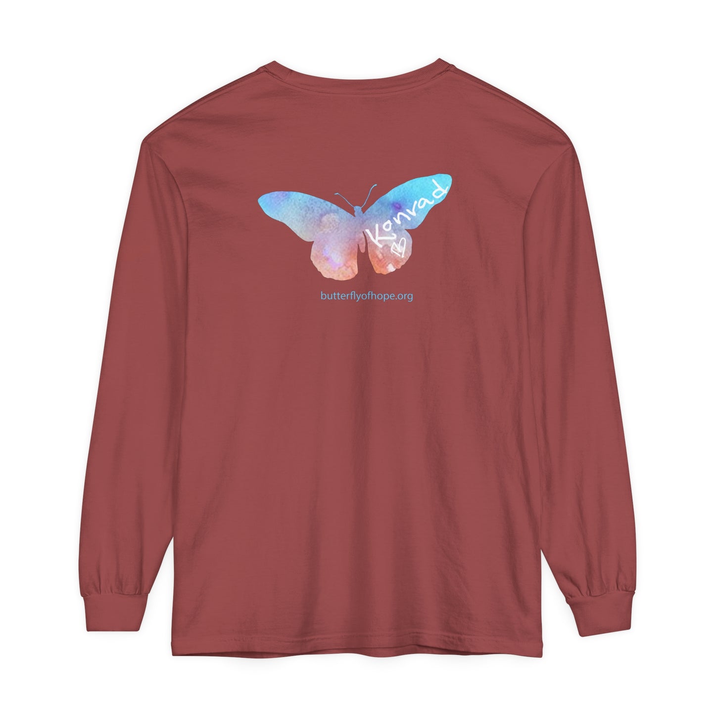 Unisex Garment-dyed Long Sleeve T-Shirt