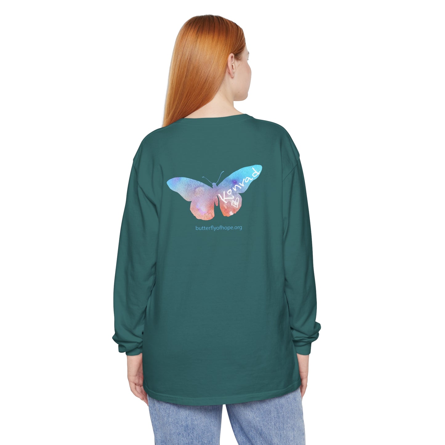 Unisex Garment-dyed Long Sleeve T-Shirt