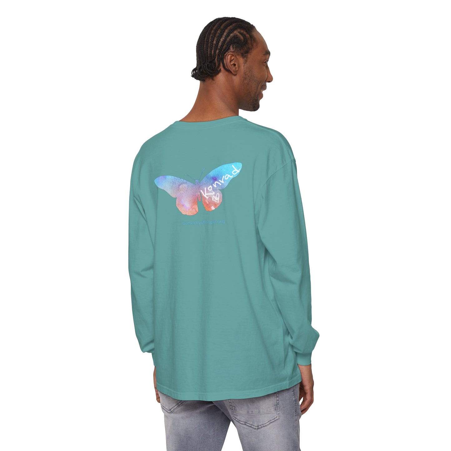 Unisex Garment-dyed Long Sleeve T-Shirt