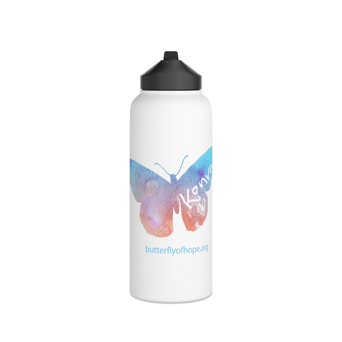Stainless Steel Water Bottle, Standard Lid