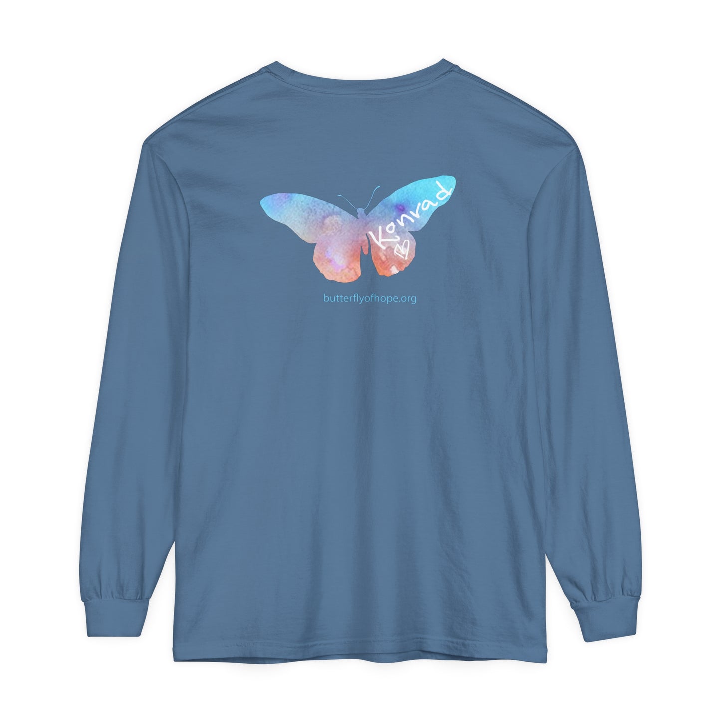Unisex Garment-dyed Long Sleeve T-Shirt