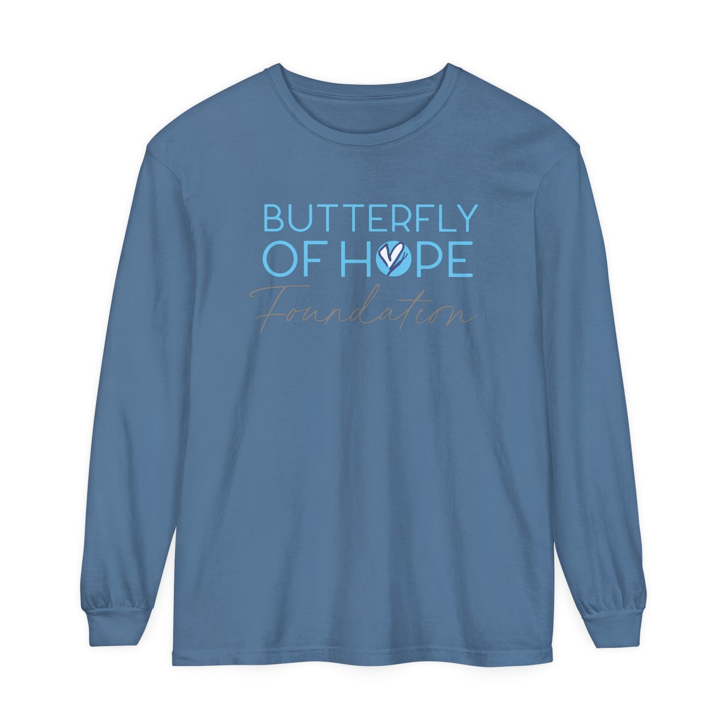 Unisex Garment-dyed Long Sleeve T-Shirt