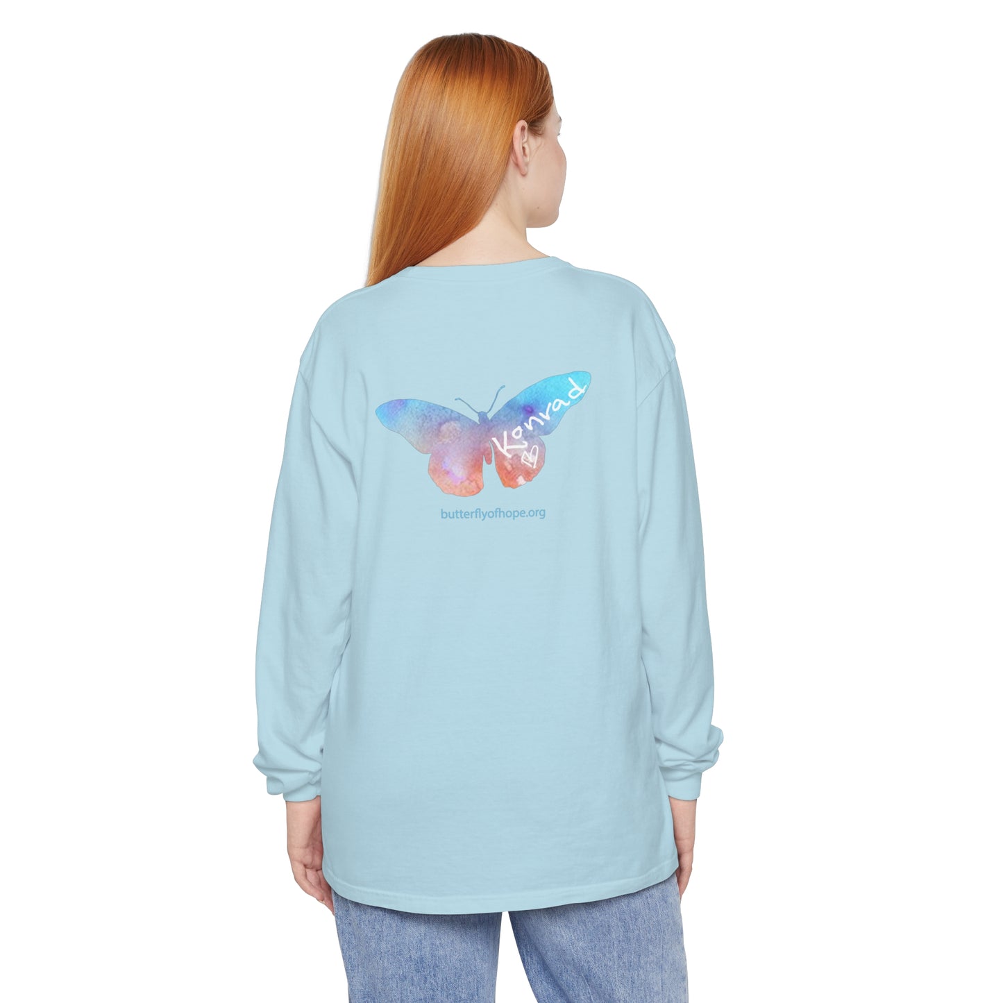 Unisex Garment-dyed Long Sleeve T-Shirt