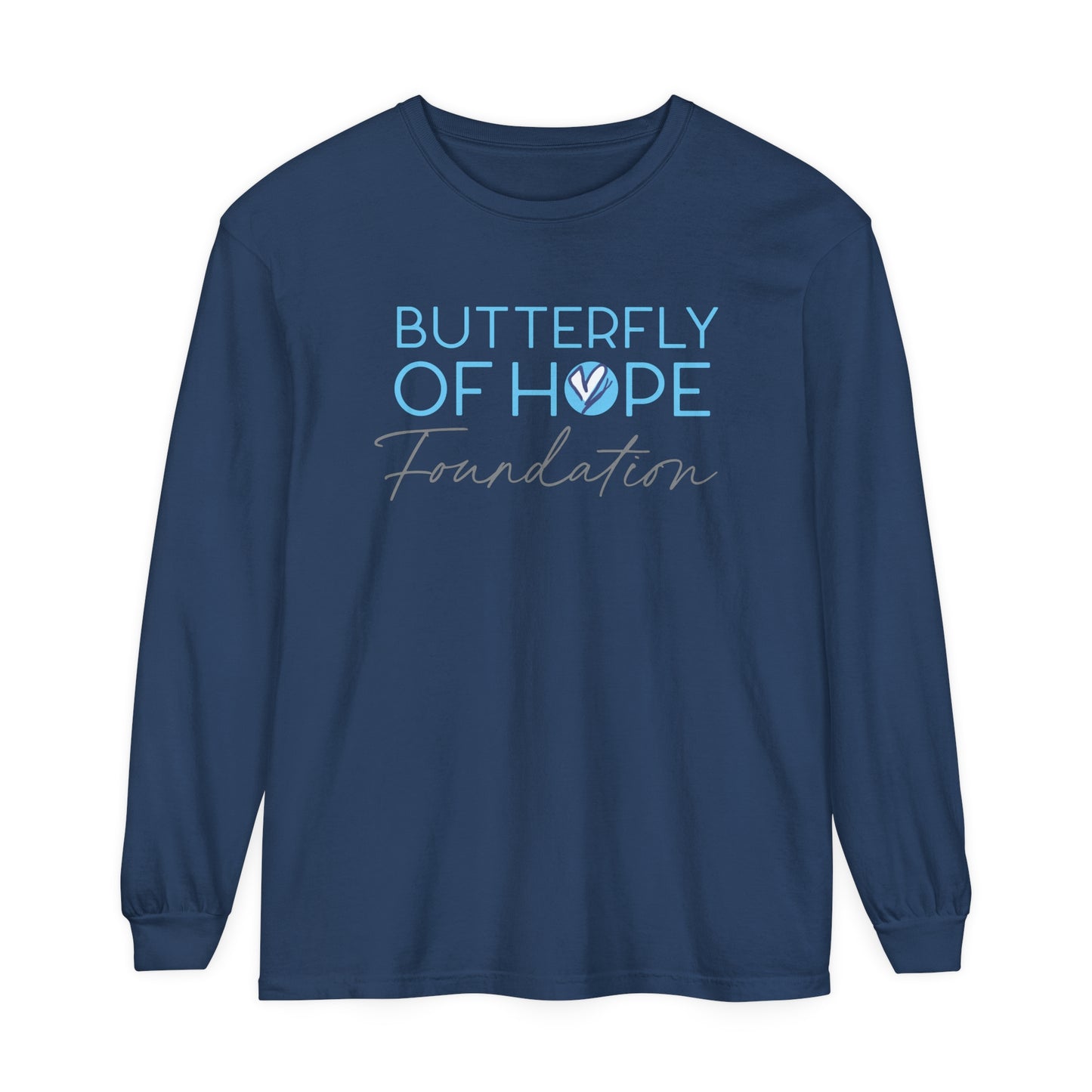 Unisex Garment-dyed Long Sleeve T-Shirt