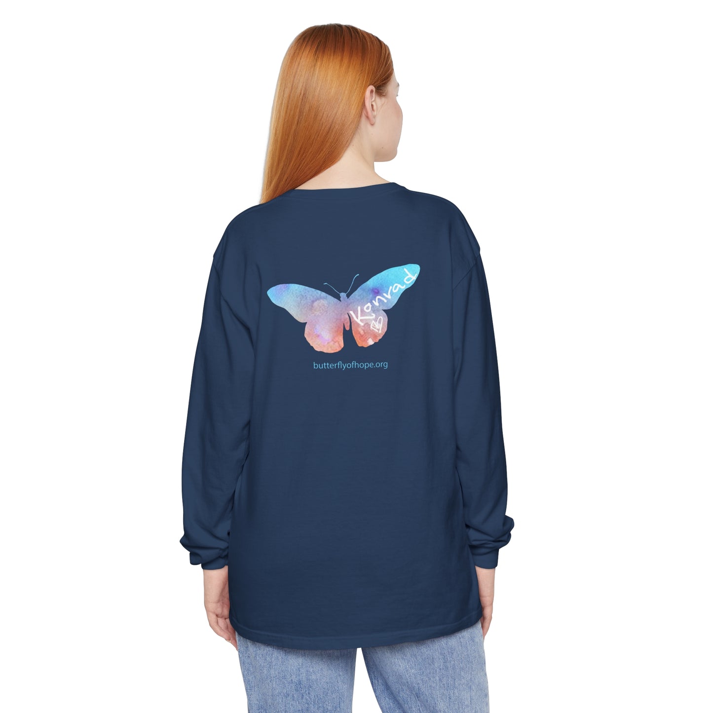 Unisex Garment-dyed Long Sleeve T-Shirt