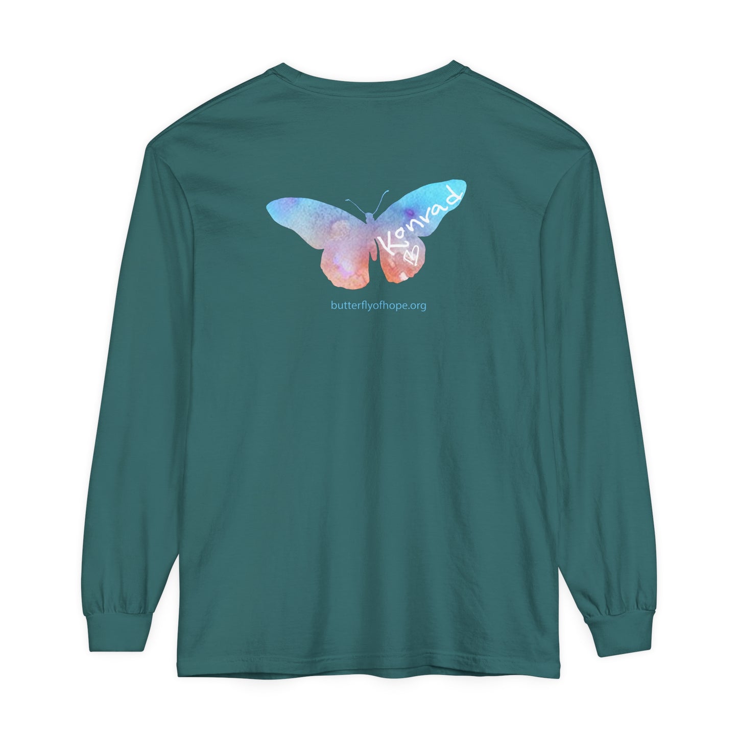 Unisex Garment-dyed Long Sleeve T-Shirt