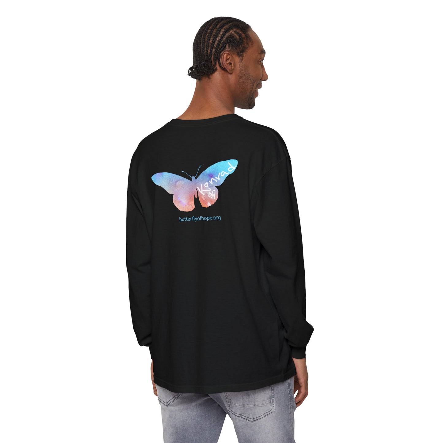 Unisex Garment-dyed Long Sleeve T-Shirt