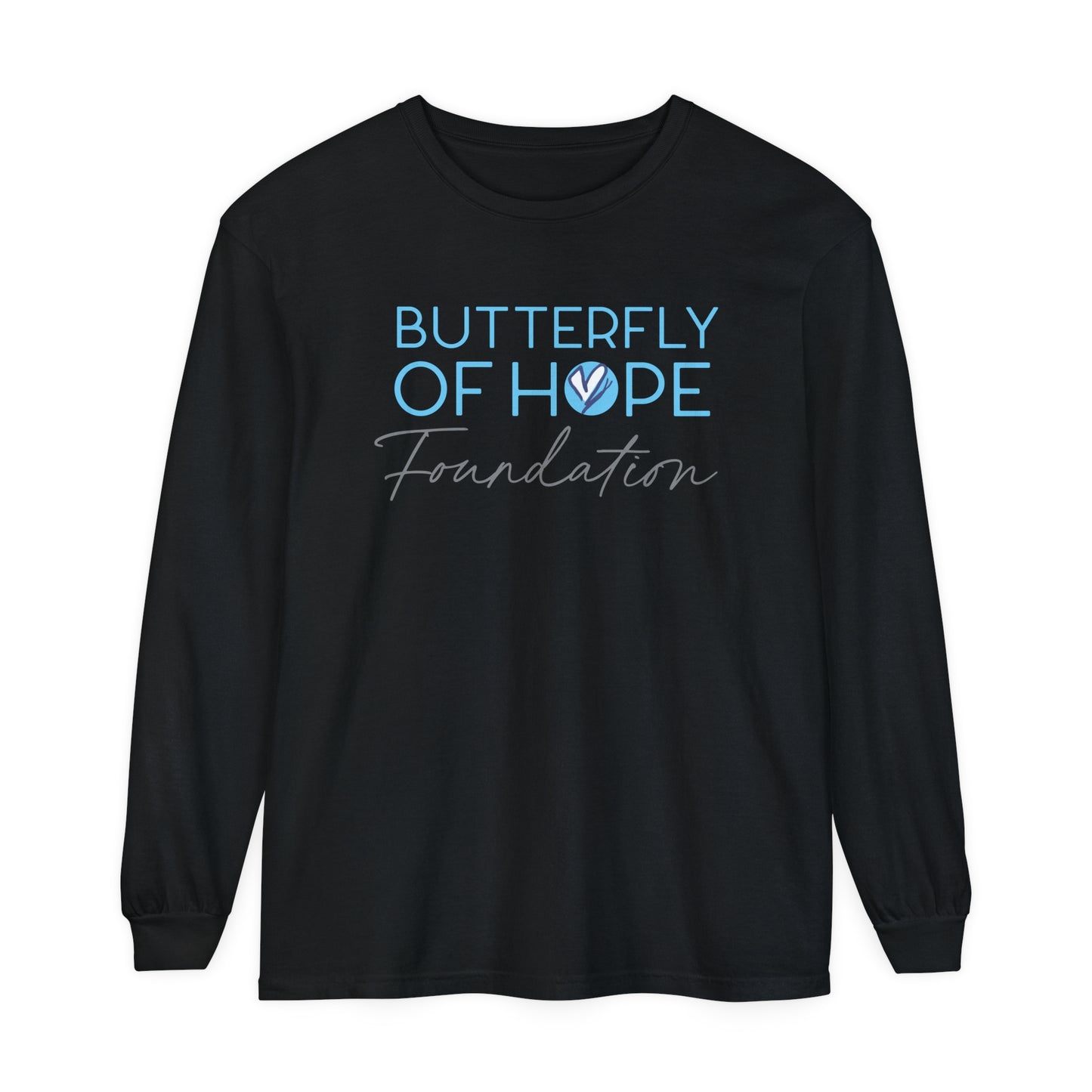 Unisex Garment-dyed Long Sleeve T-Shirt