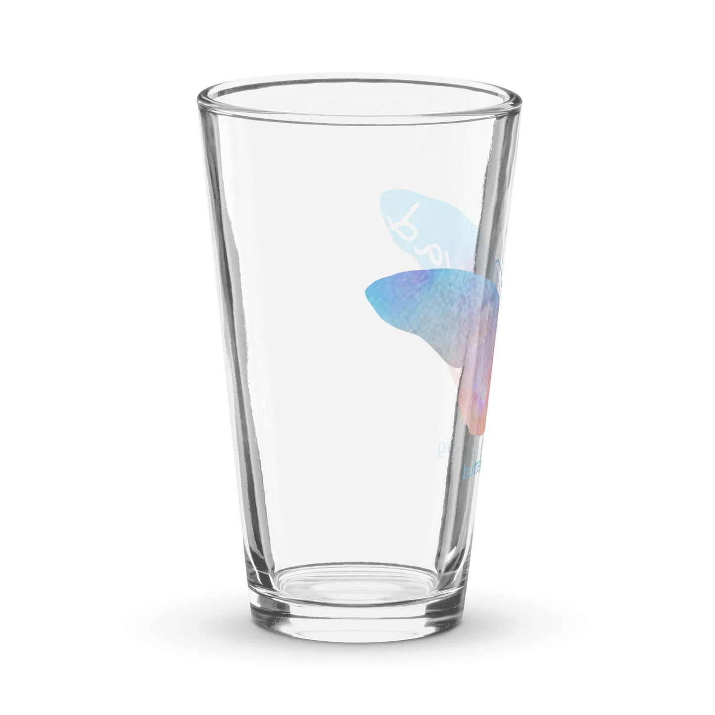 Shaker pint glass