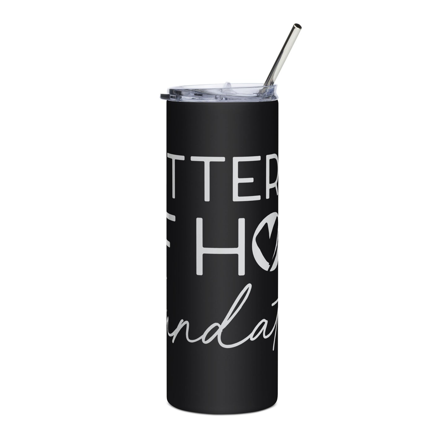 Stainless steel tumbler