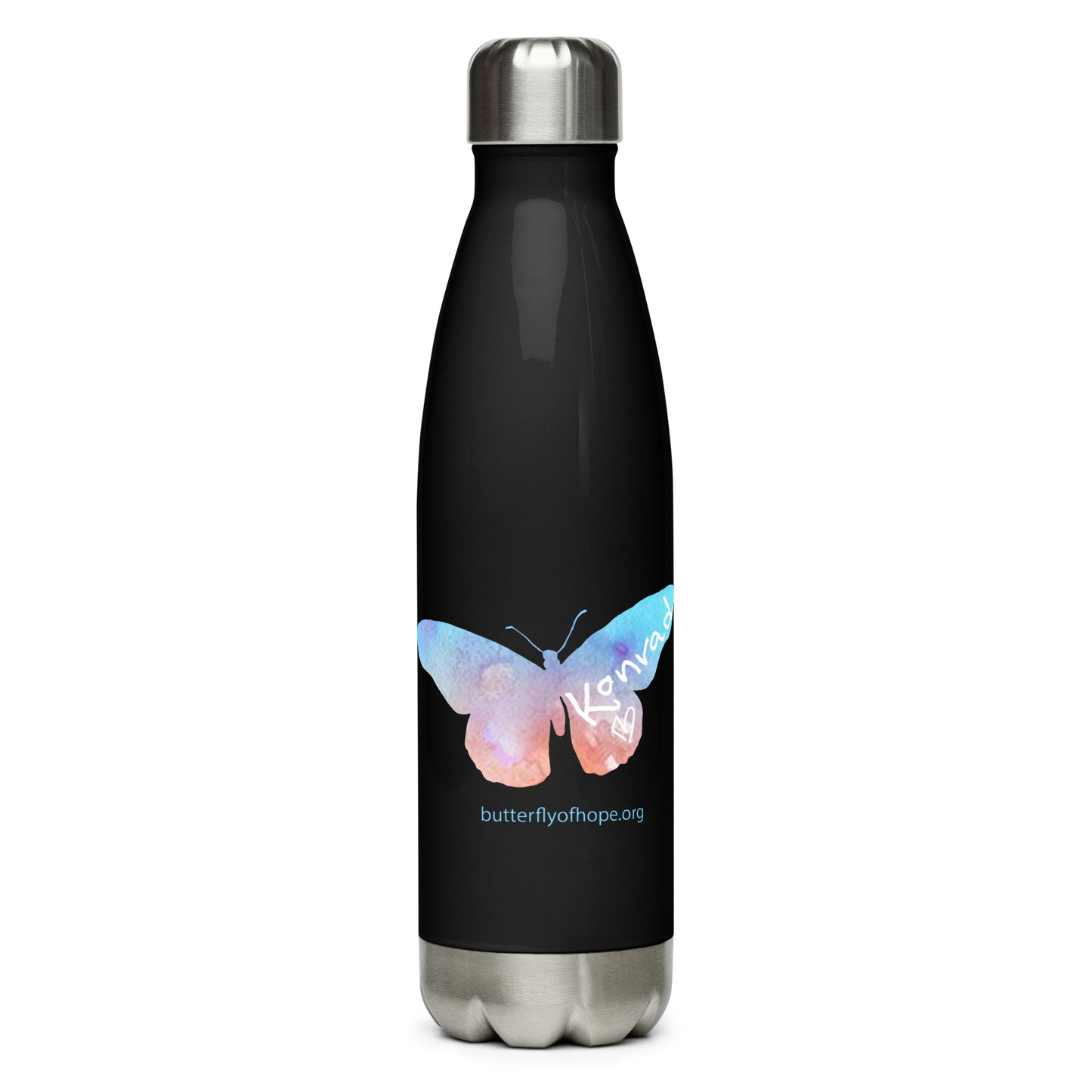 Stainless steel water bottle