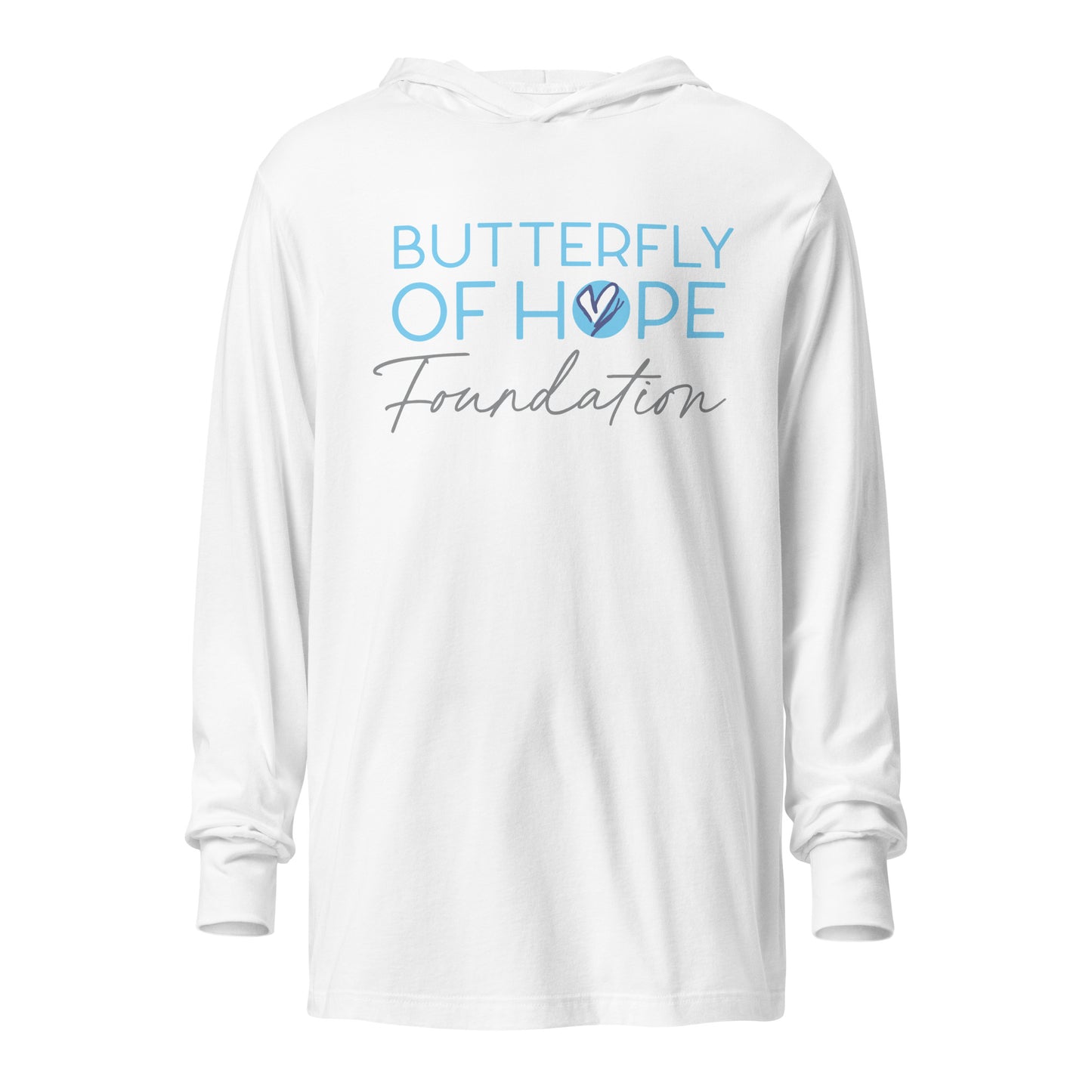 Hooded long-sleeve tee