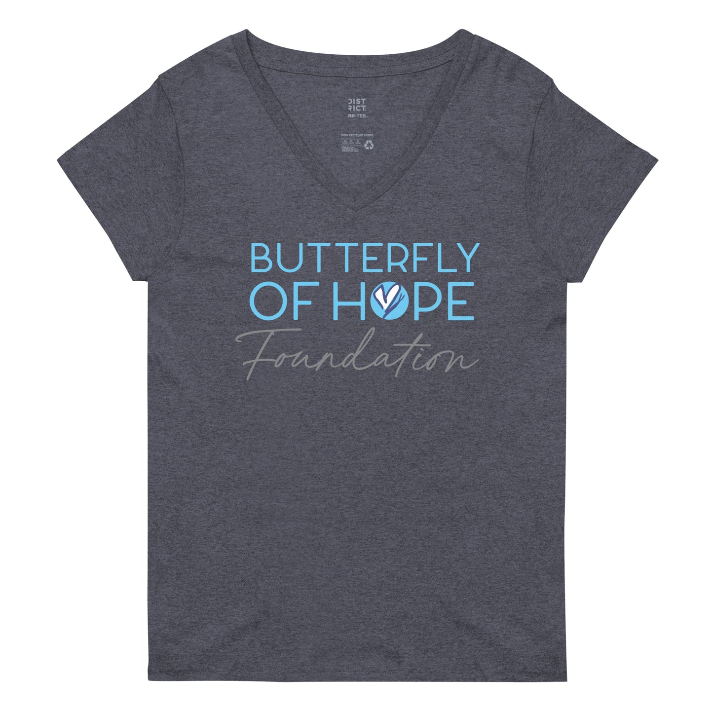 Women’s recycled v-neck t-shirt