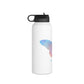 Stainless Steel Water Bottle, Standard Lid