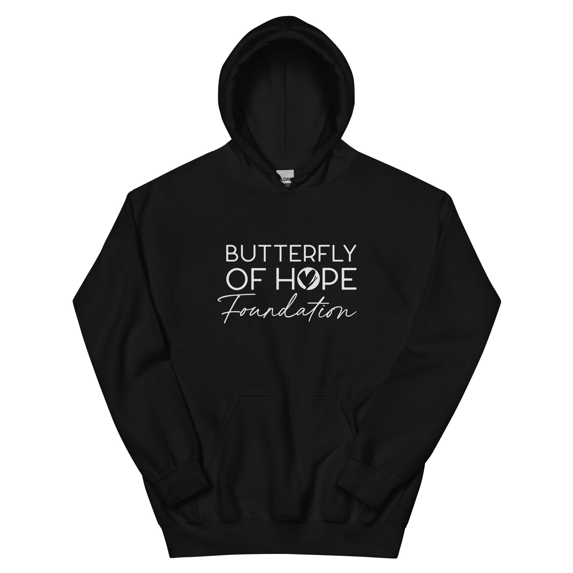 White hoodie online butterfly